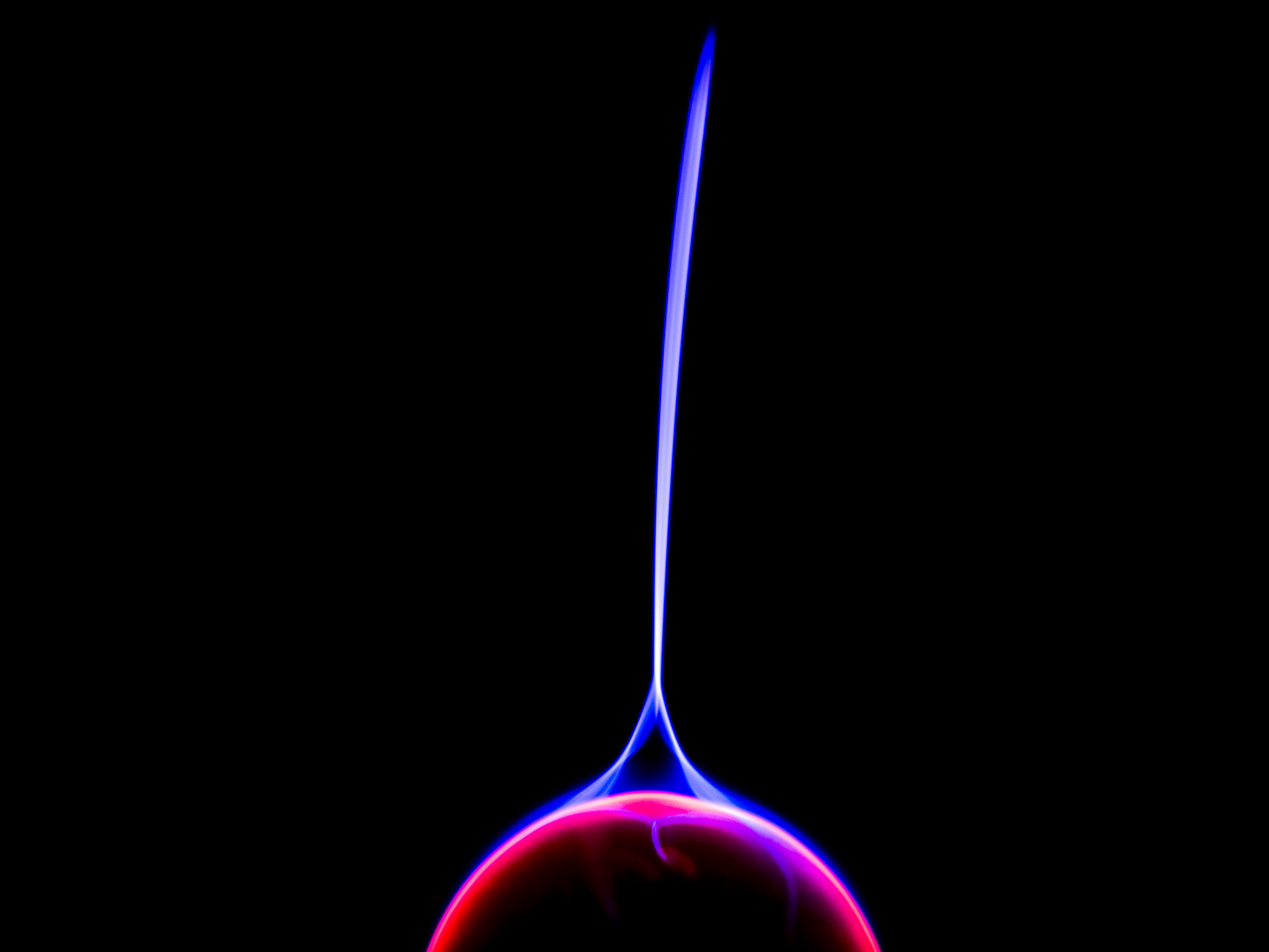 Plasma arc photograph by P. S. Davis