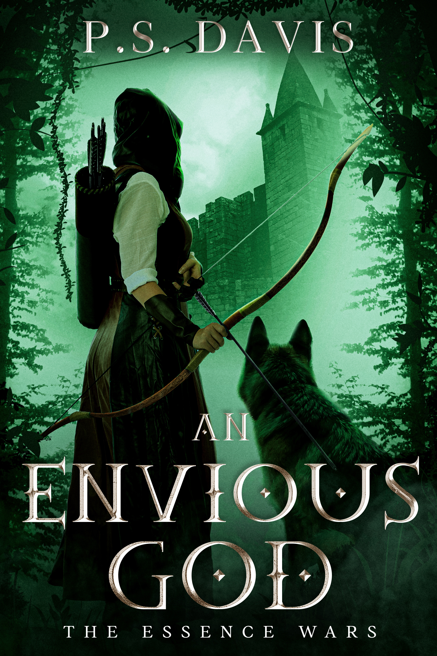 Representative artwork of The Essence Wars by P. S. Davis showing dramatic fantasy artwork