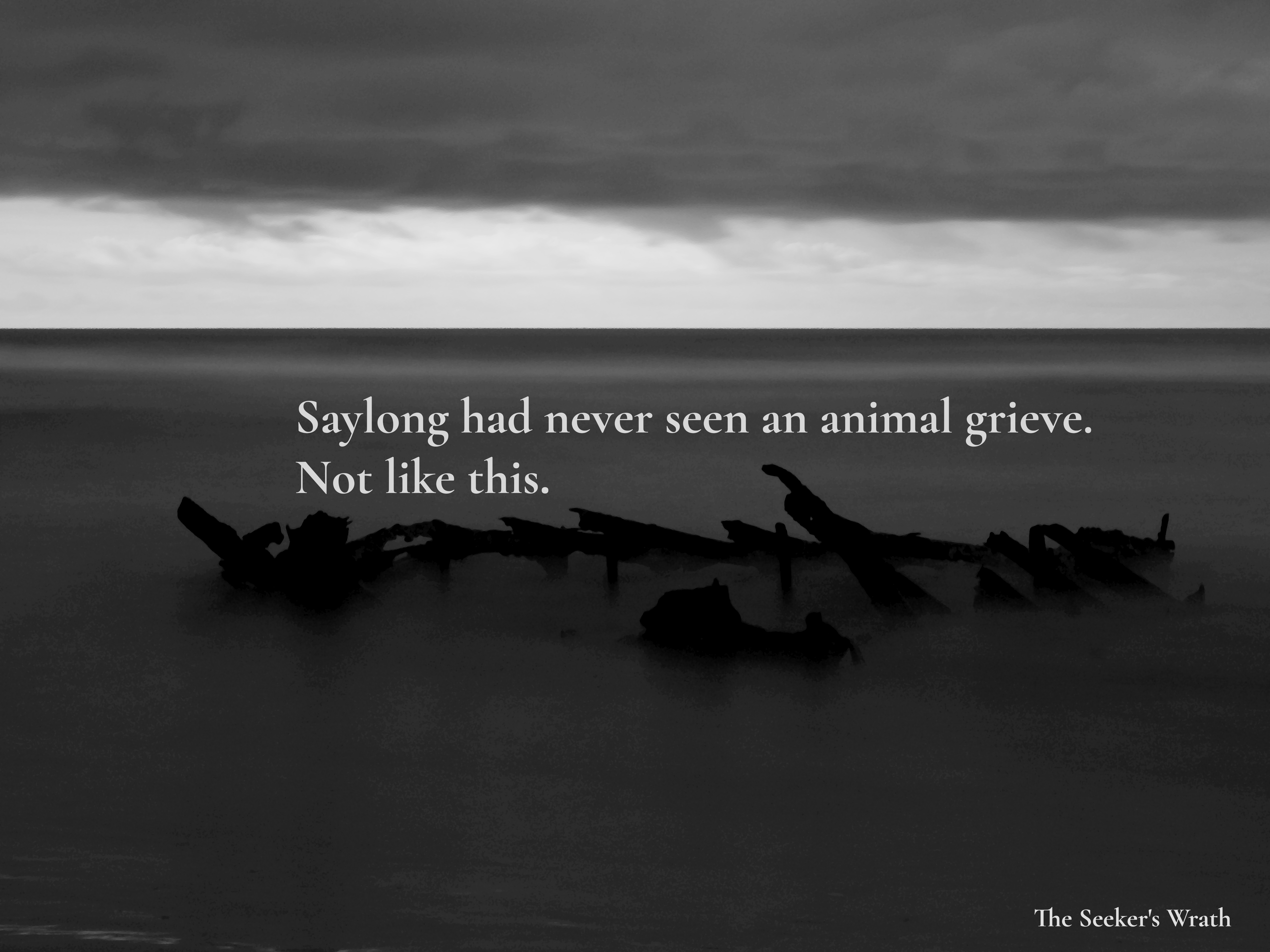 Saylong Grieving Print